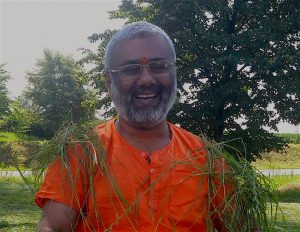 Swamiji Mutavananda Smiling face